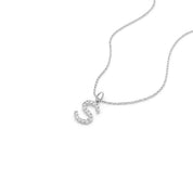 Moissanite Letter Necklace