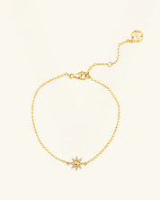 Pavé Moissanite Sunburst Bracelet
