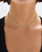 Multiway Moissanite Tennis Choker Necklace & Tennis Bracelet
