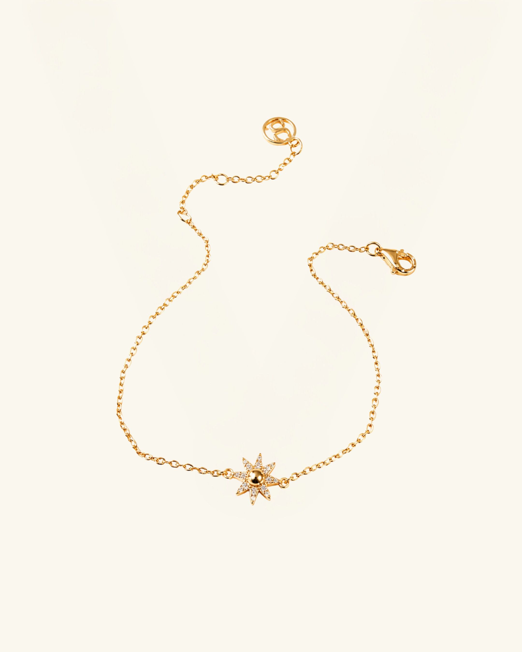 Pavé Moissanite Sunburst Bracelet