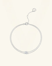 Round Moissanite Bracelet