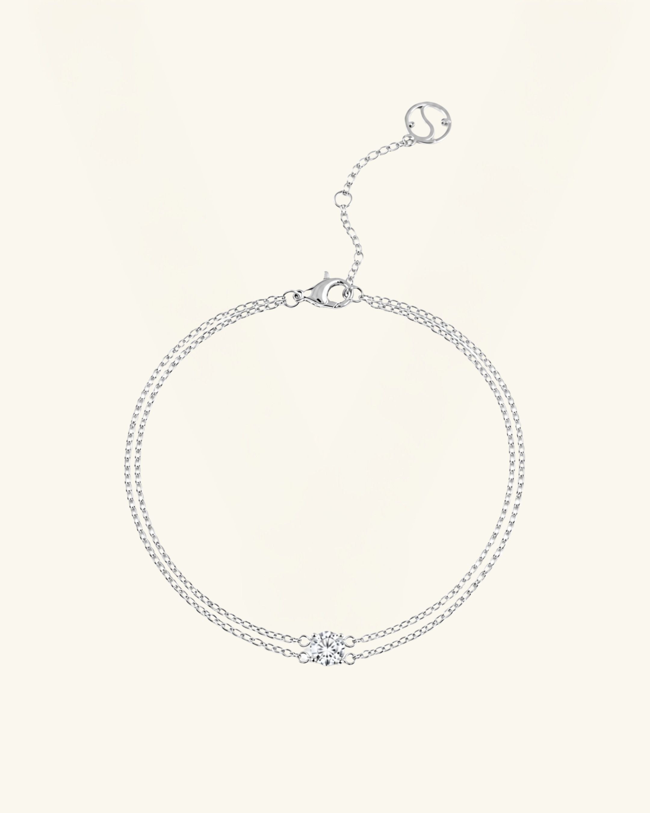 Round Moissanite Bracelet