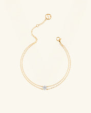 Round Moissanite Bracelet