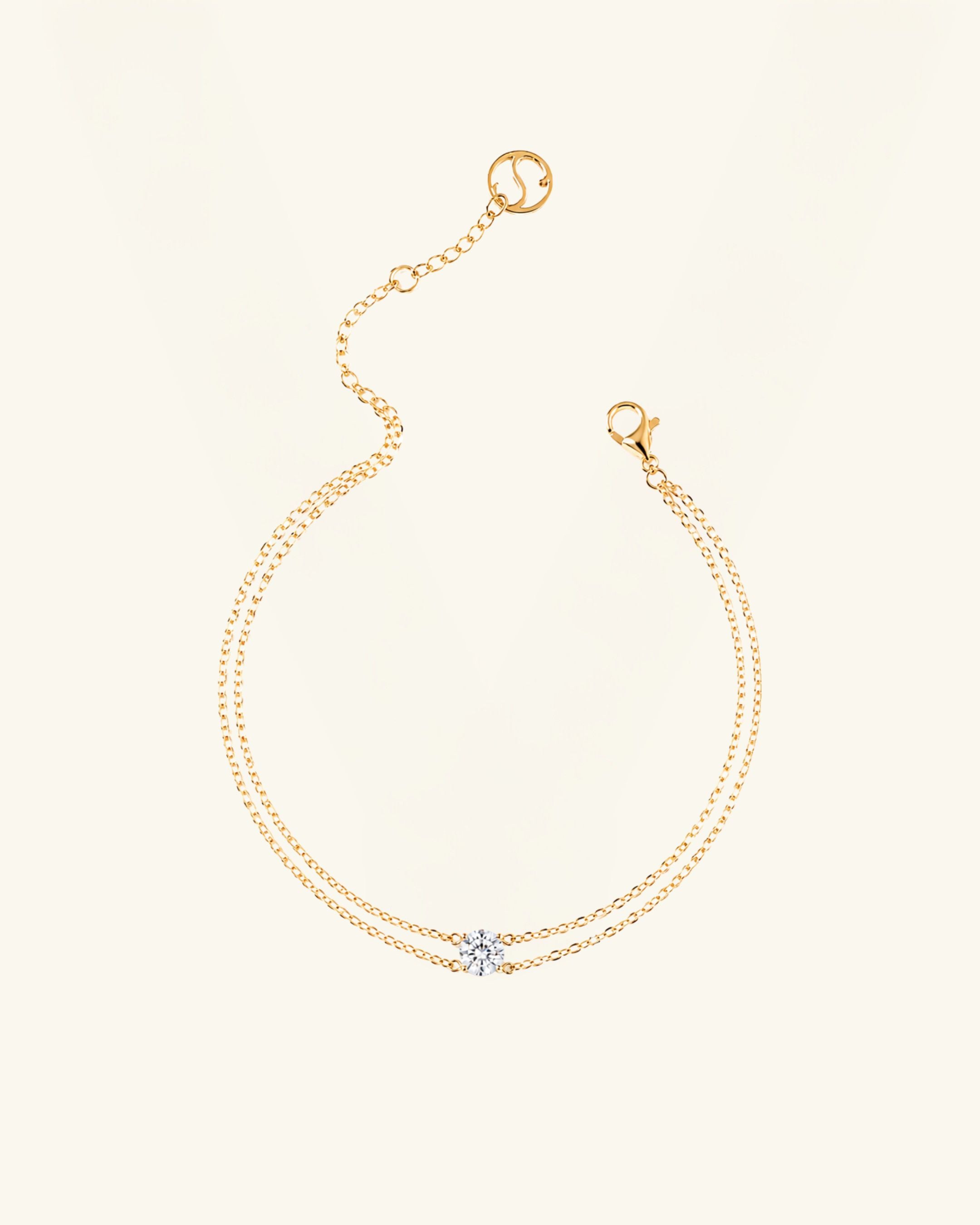 Round Moissanite Bracelet