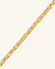 Pavé Triangle Moissanite Tennis Bracelet