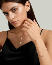 Cushion Cut Bezel Moissanite Stud Earrings