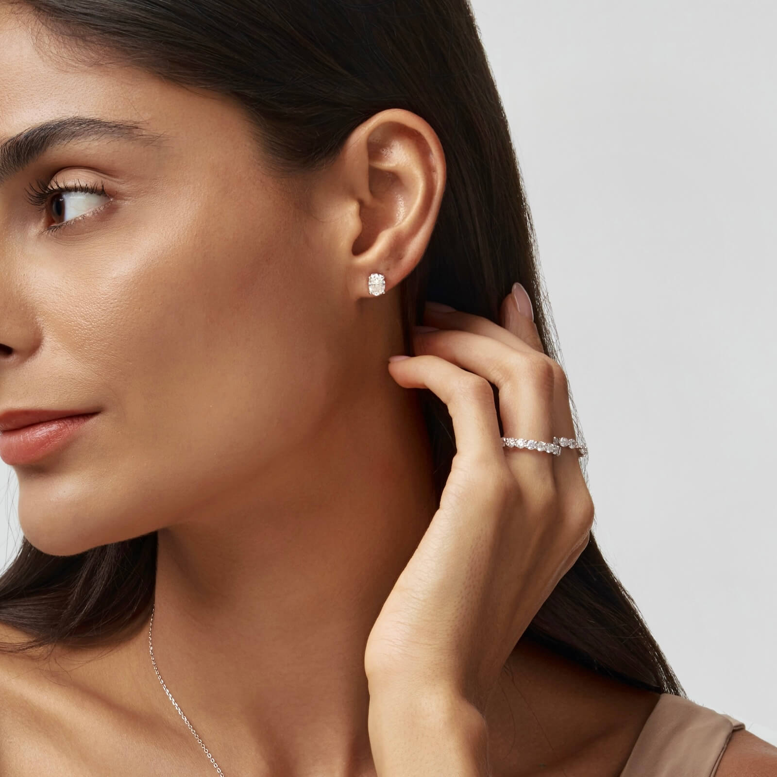 3mm Moissanite Eternity Ring - Women's Rings - Someone & HerOwn