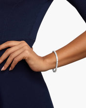 Emerald Cut Moissanite Tennis Bracelet