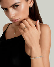 Marquise Trio Moissanite Ring