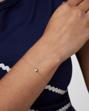 Solo Moissanite Bracelet