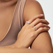 Moissanite Twisted Ring - Women's Rings - Someone & HerOwn