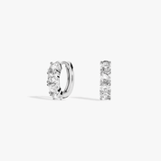 Moissanite Huggies