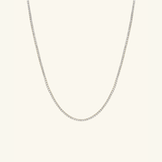 Moissanite Tennis Necklace 3mm