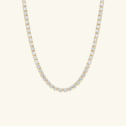 Moissanite Tennis Necklace 4mm