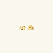 Moissanite Cross Stud Earrings