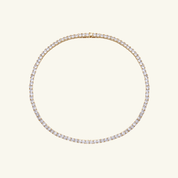 Moissanite Tennis Necklace 4mm