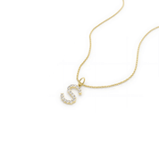 Moissanite Letter Necklace