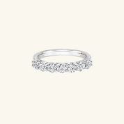 Bold Moissanite Half Eternity Ring - Women's Rings - Someone & HerOwn