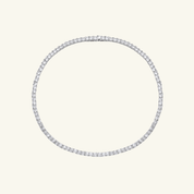 Moissanite Tennis Necklace 4mm