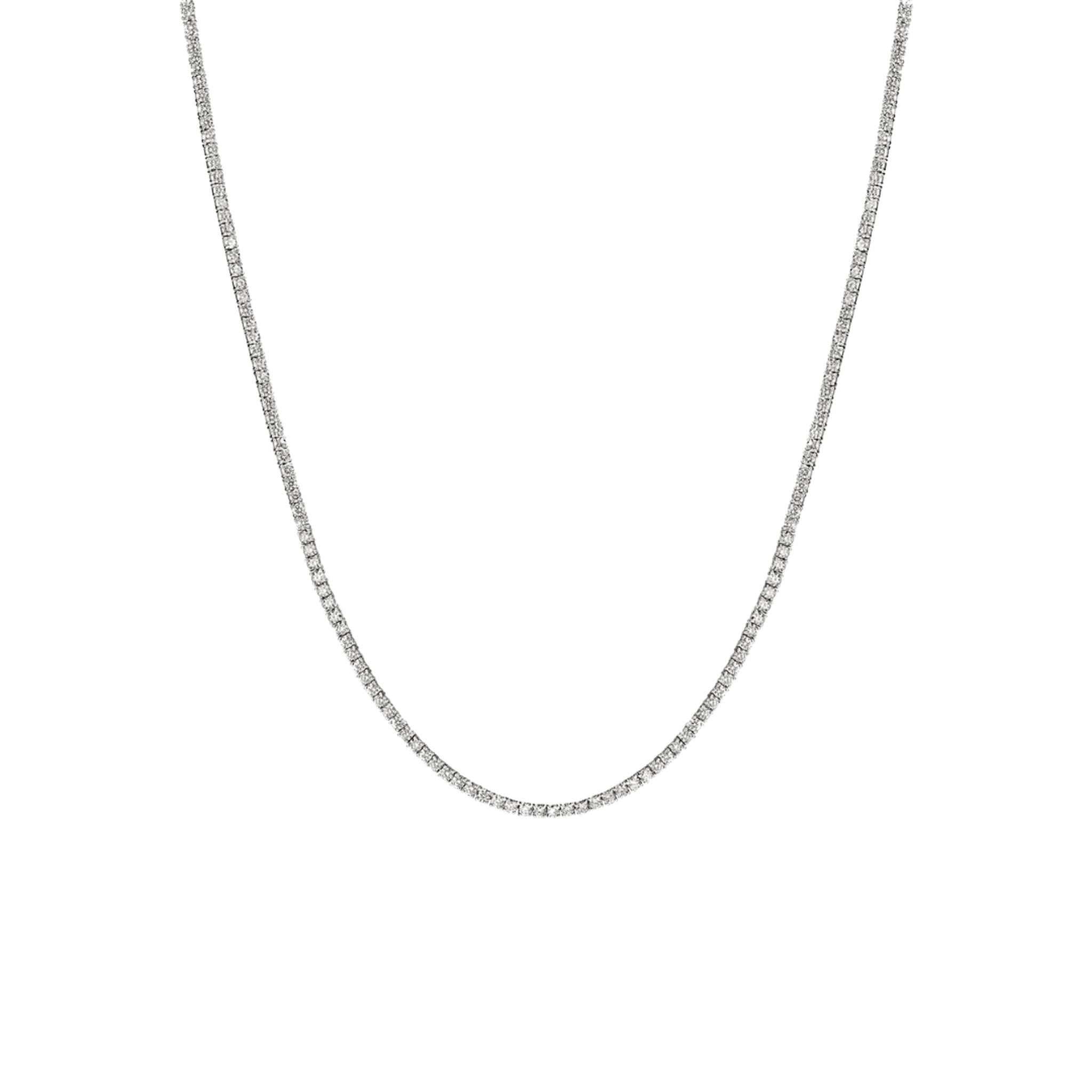 Moissanite Tennis Necklace 2mm - Women's Necklaces - Someone & HerOwn