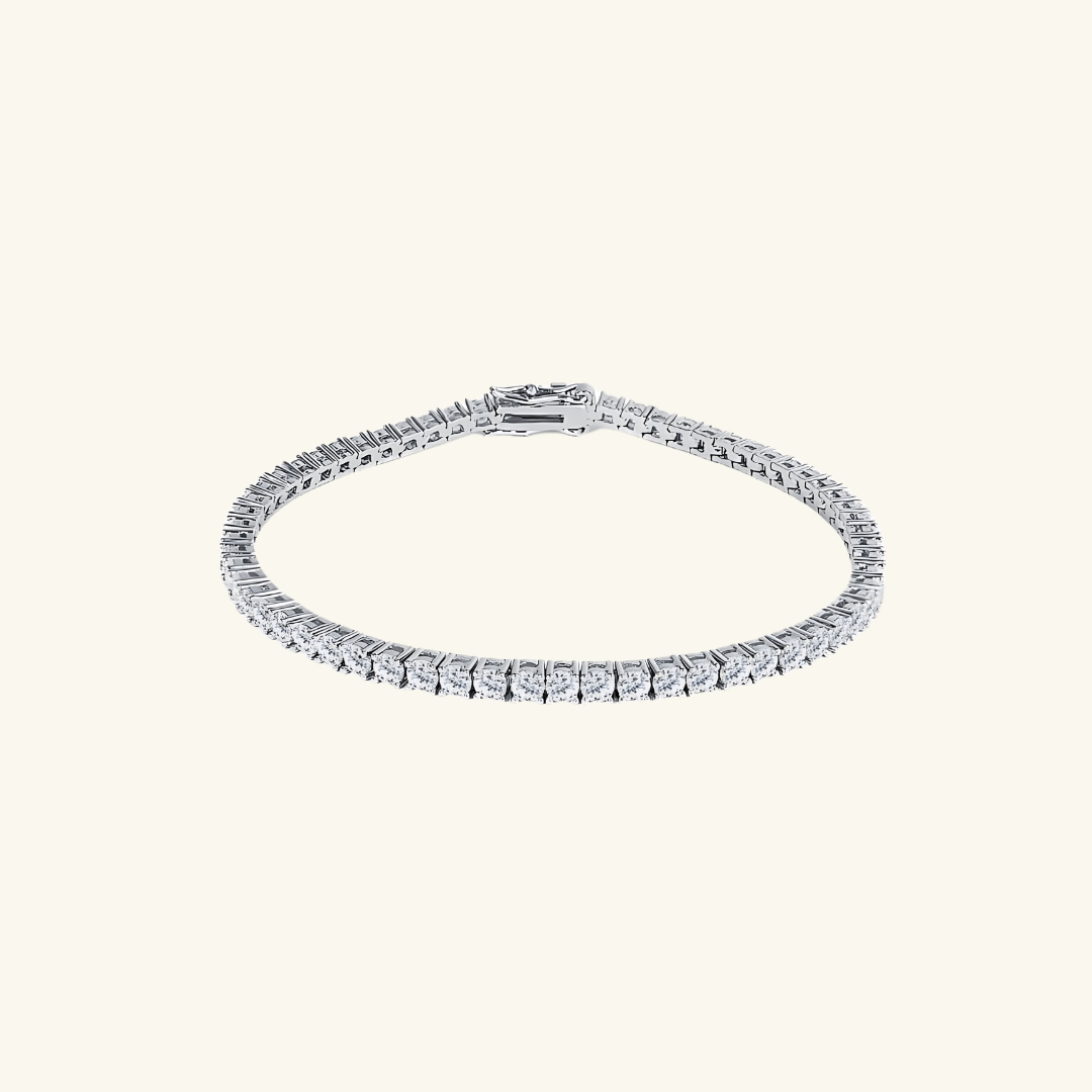 Moissanite Tennis Bracelet 4mm