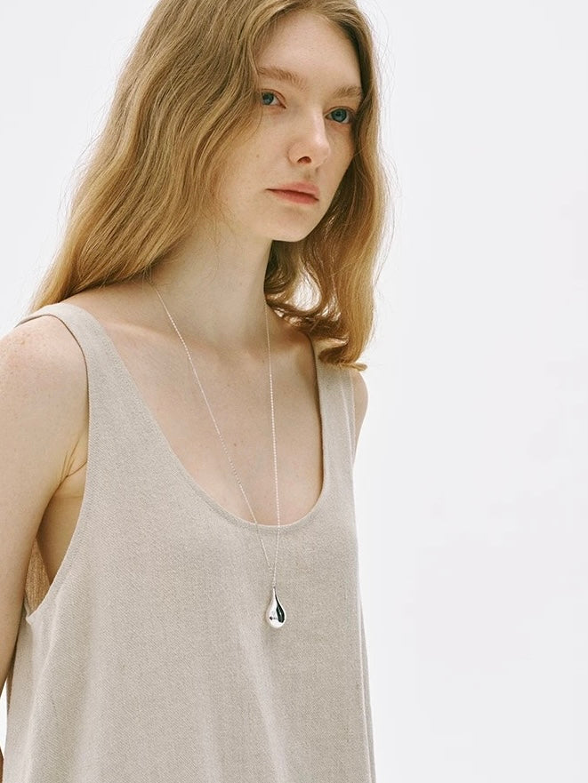 Teardrop Pendant Necklace