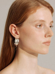 Leaf Figure Hoops - Women's Earrings - Someone & HerOwn