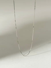 Herringbone Long Chain Necklace