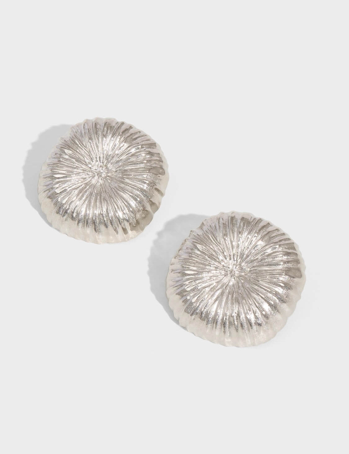 Firework Brushed Silver Earrings - Women's Earrings - Someone & HerOwn