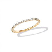 Moissanite Slim Eternity Ring - Women's Rings - Someone & HerOwn