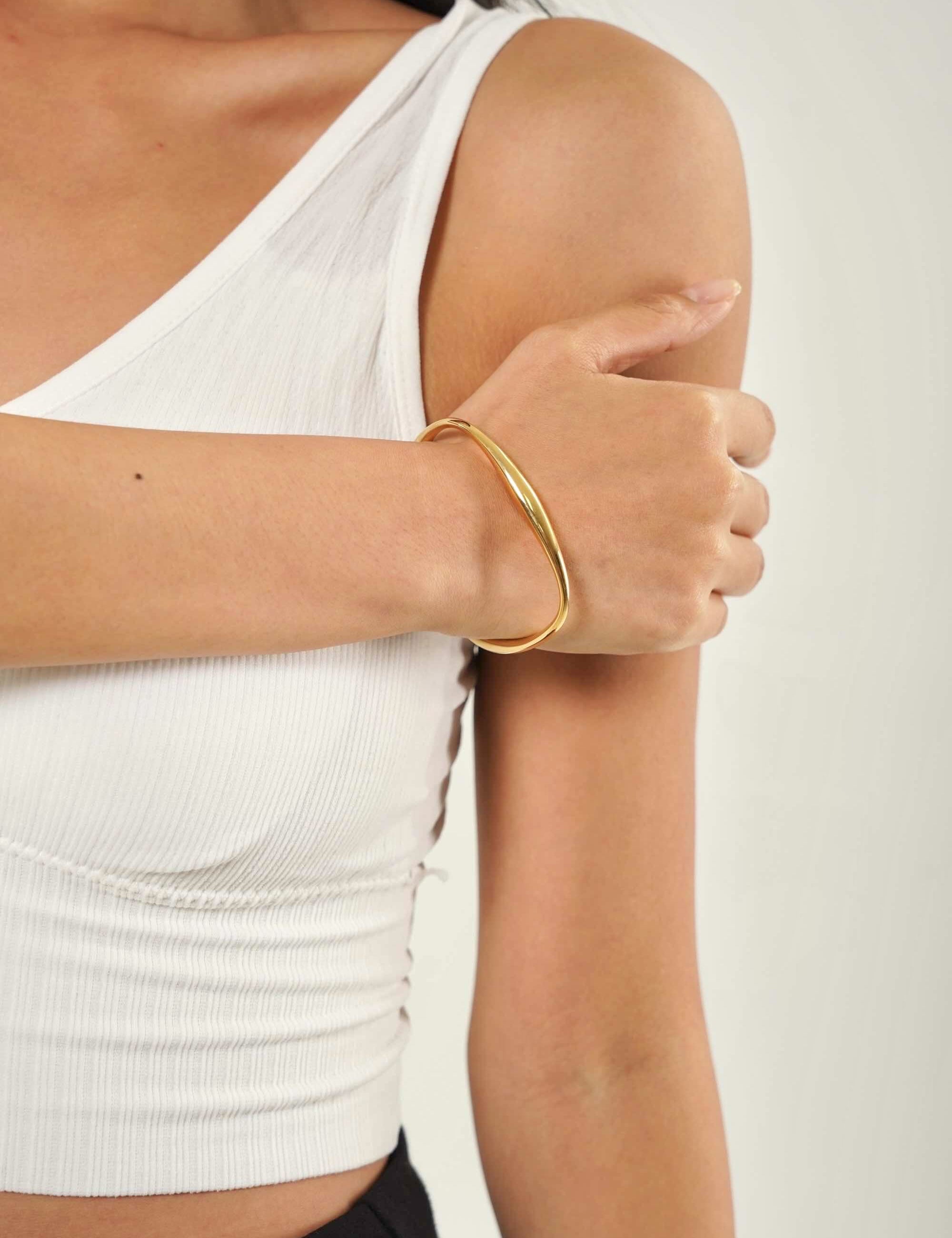 Abstract Open Cuff Bracelet - Women's Bracelets - Someone & HerOwn