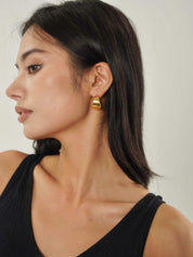 Chunky Gold Hoop Earrings - Women's Earrings - Someone & HerOwn