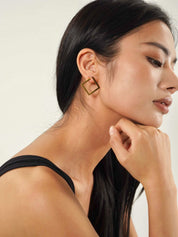 Square Hoop Earrings - Women's Earrings - Someone & HerOwn