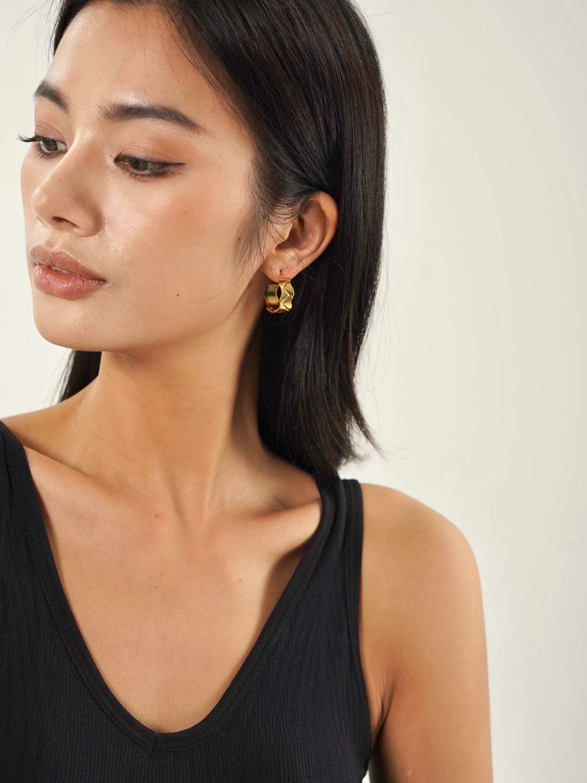 Twisted Hoops - Women's Earrings - Someone & HerOwn