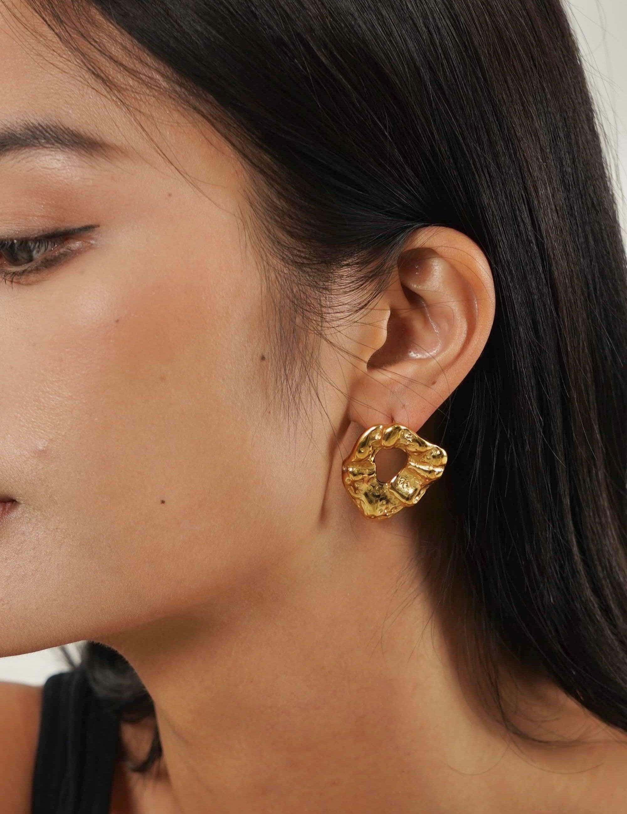 Abstract Textured Earrings - Women's Earrings - Someone & HerOwn