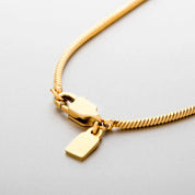 Square Chain Necklace Men