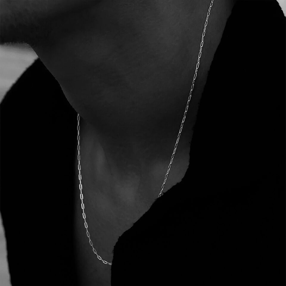 Clip Chain Necklace Men