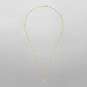 Minimal Chain Pendant Necklace Men