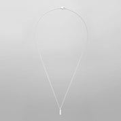 Minimal Chain Pendant Necklace Men