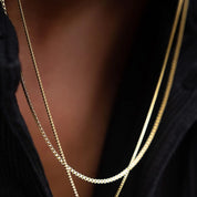 Box Chain Necklace Men