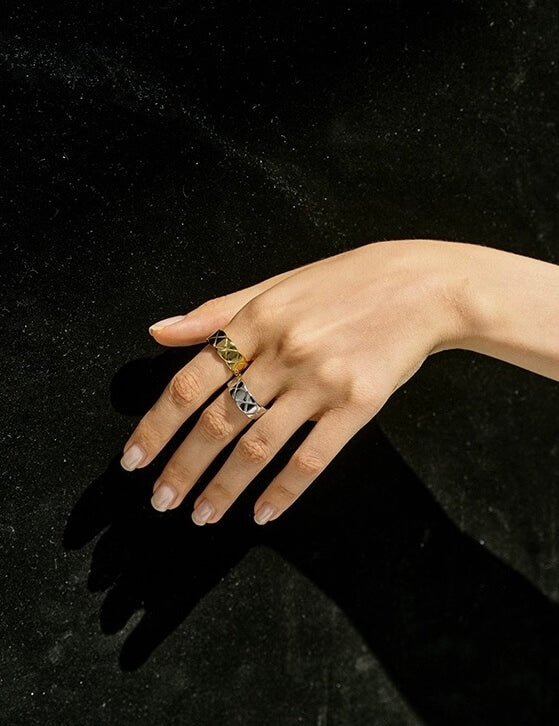 Quilted Ring - Women's Rings - Someone & HerOwn