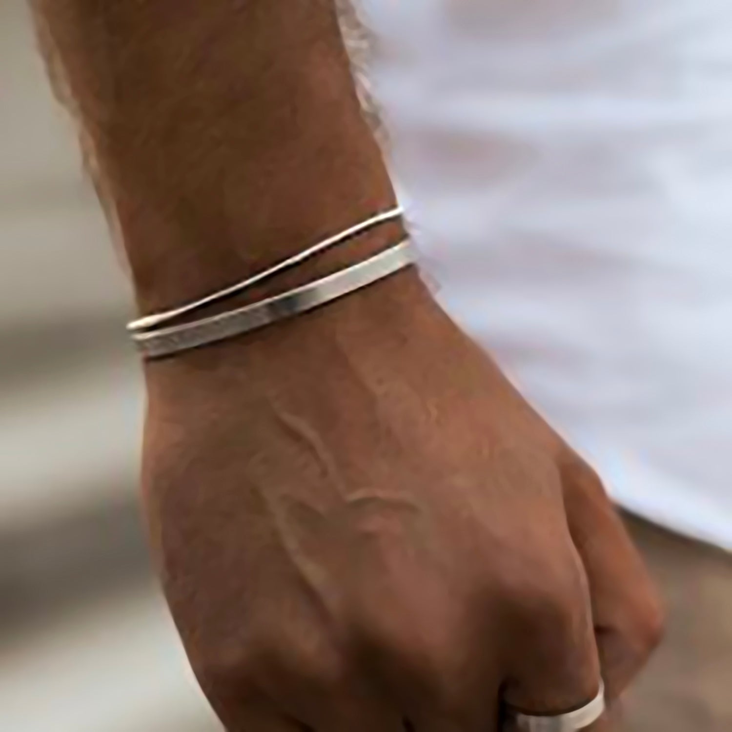 Herringbone Bracelet Men - Men&#39;s Bracelets - Someone &amp; HerOwn