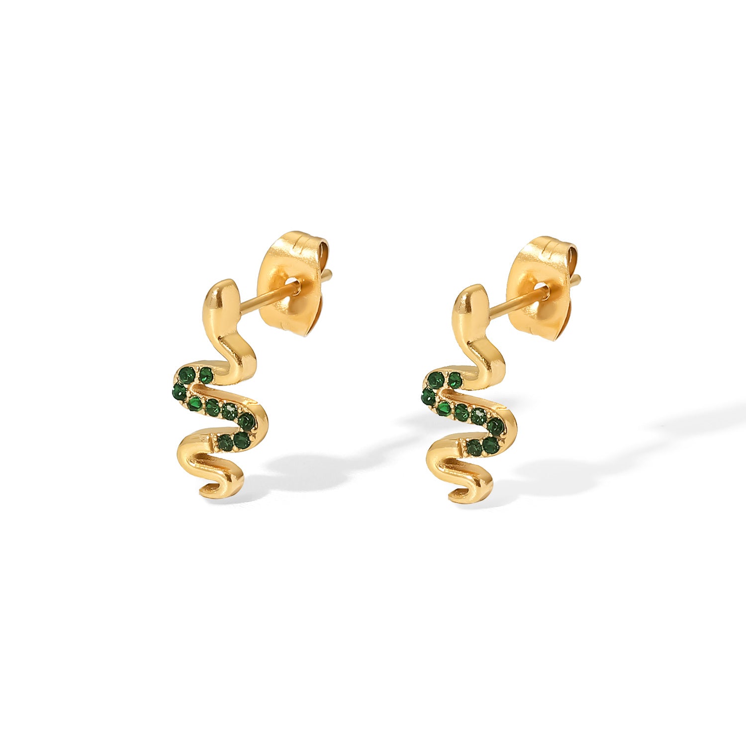 Snake Stud Earrings