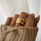 Double Dome Ring