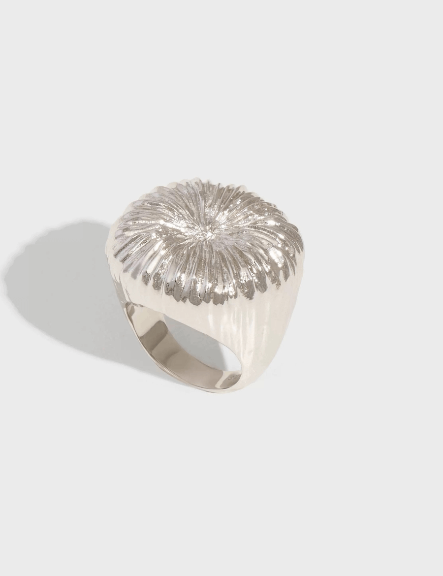 Firework Brushed Silver Ring - Women's Rings - Someone & HerOwn