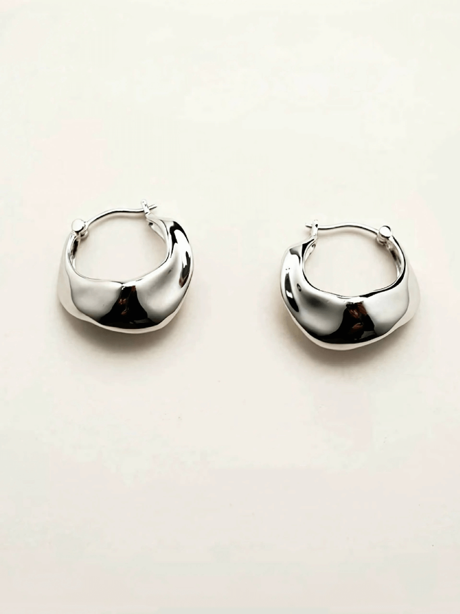 Abstract Dome Hoops - Women's Earrings - Someone & HerOwn