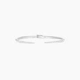 Moissanite Claw Cuff Bracelet