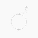 Moissanite Lotus Bracelet