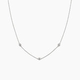 Moissanite Satellite Necklace