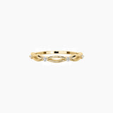 Moissanite Vine Ring